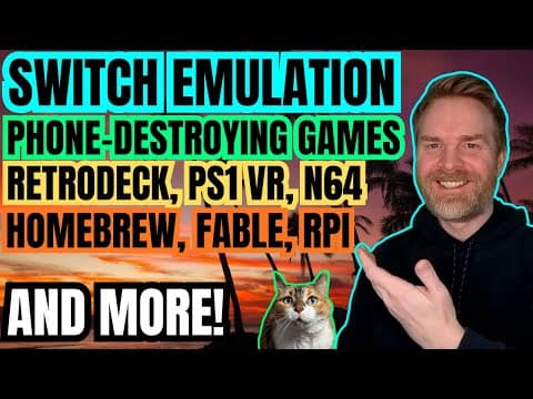 Switch Emulation On Android, Games That Destroy Your Phone, Pcsx2 Psa And More