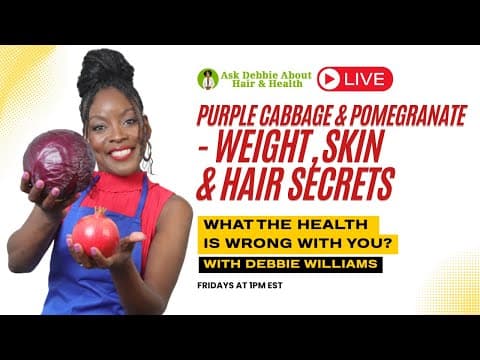 Purple Cabbage & Pomegranate - Weight Loss, Glowing Skin & Healthy Hair Secrets