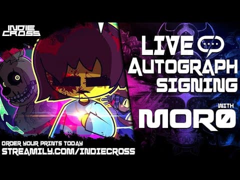 Indie Cross Signing Stream