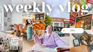 Cozy Fall Days, Barnes And Noble Trip And Haul, + New Favorite Book! | Weekly Vlog