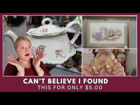 Thrift With Me + Cottage Style Home Decor Haul | Ecovacs Deebot X11 Omnicyclone (best Overall)