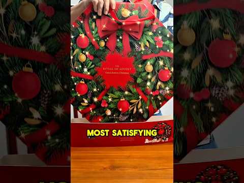 🎄 Most satisfying #AdventCalendar ever 😍 #christmas #gift