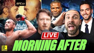 Sr Morning After Live W/ Din Thomas, Jed Meshew, Brett Okamoto! Perth, Can Pereira Beat Ank?