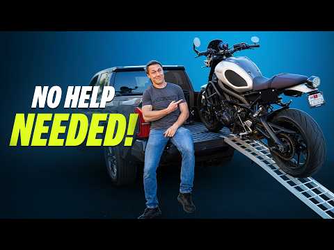 How To Load, Tie Down, And Unload A Motorcycle By Yourself | The Shop Manual