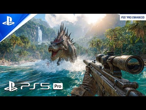 Dinosaur Hunter™ Looks Absolutely Terrifying | Ultra Realistic Graphics [4k 60fps Hdr] Ferocious