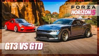 Forza Horizon 5 - Gt3 Rs Vs $300,000 Mustang "gtd"