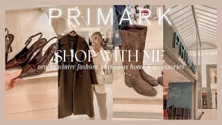 What's New In Primark November 2025 | Shop With Me Fashion, Christmas Interior & Accessories