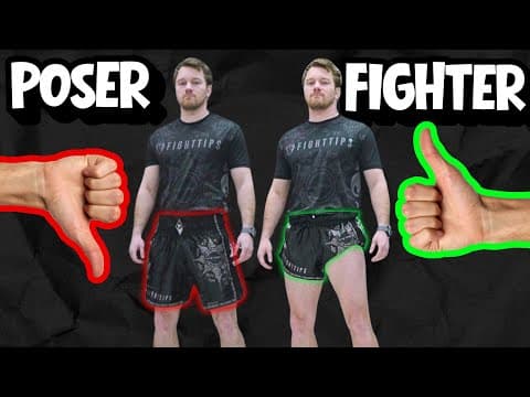 Not Rolling Your Muay Thai Shorts Looks Insecure 🫢