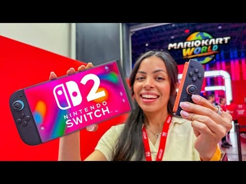 I Tried Nintendo Switch 2 - It's Unreal!