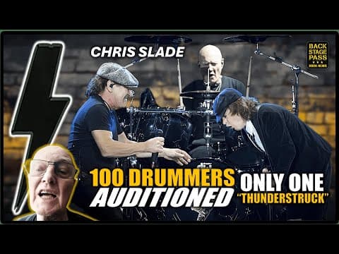 ⚡thunderstruck & Beyond: Chris Slade's Wild Ride With Rock Legends: Ac/dc. (+📢rock Poll Question?)