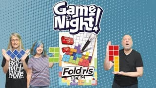 Foldris - Gamenight! Se13 Ep25 - How To Play & Playthrough
