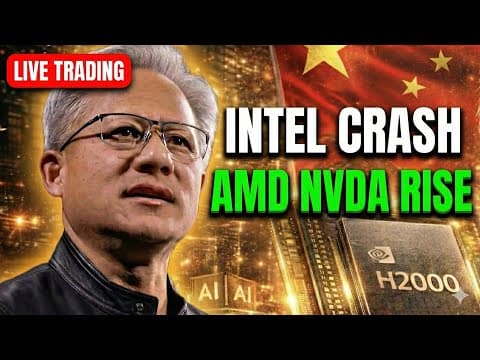 Stock Market Today: Intel Missed Earnings, Amd Nvda Rise | Live Trading Stocks Futures
