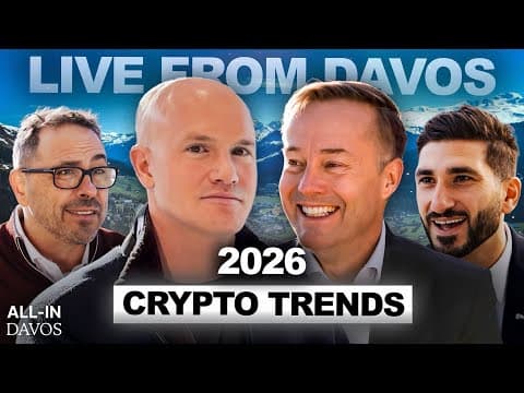 Coinbase Ceo's Top 3 Crypto Trends For 2026 + More From Davos!