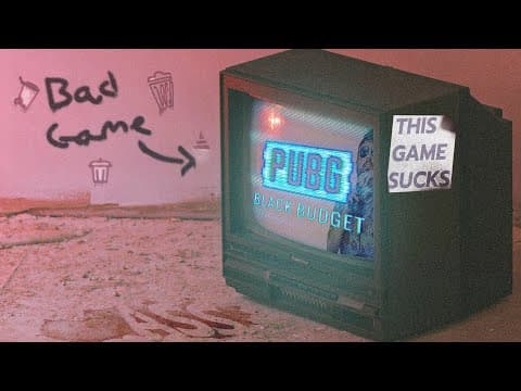 Pubg: Black Budget Is Awful...