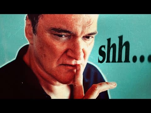 When Tarantino Learned To Shut Up