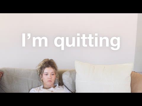 So...i'm Quitting 🤞🏼💔
