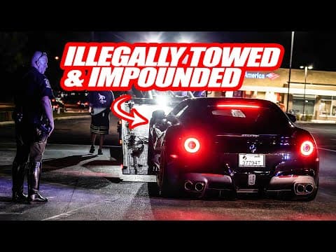 Bs Ticket Gets Ferrari Impounded & Ruins My Driving Record!