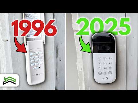 Replace Your Old Garage Door Keypad With This!  Video, Voice, And Pin Monitoring
