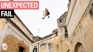 Parkour In Ancient City Of Matera 🇮🇹 | Big Fail & Huge Jumps!