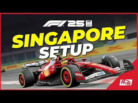 F1 25 Singapore Car Setup: Full Setup Guide