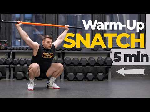 Warm Up You Must Do Before Heavy Snatch