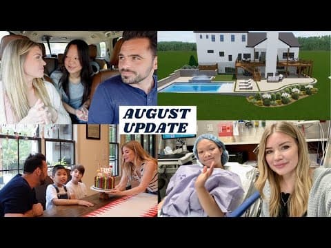 Penny's Surgery, Birthdays, & New Pool!!  ❤️ August Update