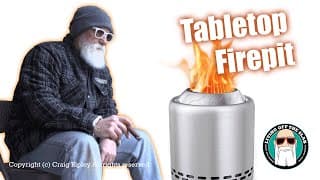Smokeless Tabletop, Stainless Steel Firepit | Oregy Hs
