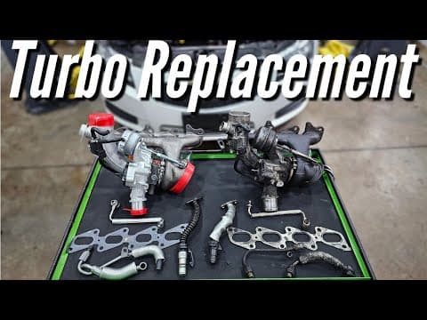 Diy Turbocharger Replacement / Oil Cooler Re-seal – Gm 1.4 Luv Ecotec ( Cruze Sonic Trax Encore )