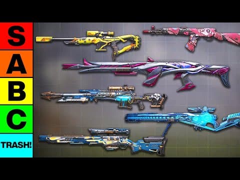 Ranking Every Sniper & Marksman Rifle From Best To Worst (codm)