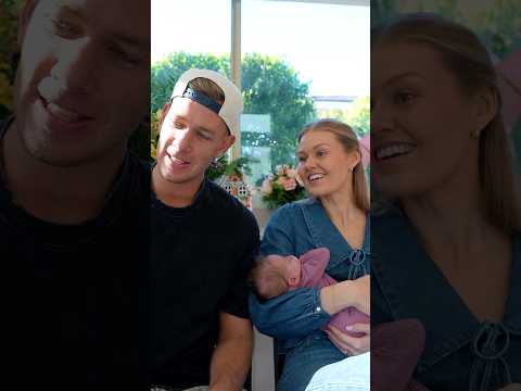 Showing our Grandparents their Great Grand Daughter