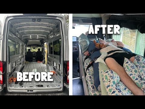 We Built A Traveling Nursing Home On Wheels (full Timelapse)