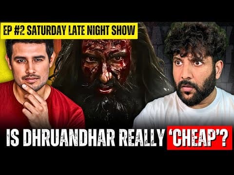 Dhruv Rathee Vs Dhurandhar Controversy | Is The Violence Justified? - The Saturday Late Night Show