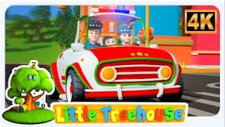 Wheels On The Police Car & More Nursery Rhymes For Kids