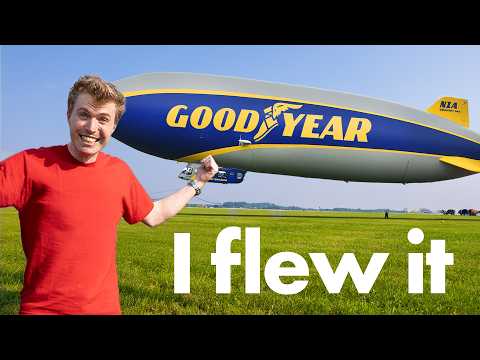 I Flew The Goodyear Blimp To Learn Its Secrets!