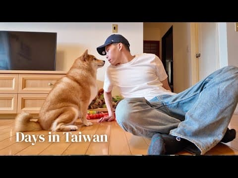 Taiwan Vlog 🇹🇼｜回家的快樂真的不一樣 🏠 帶 Abc 吃阜杭豆漿 高雄秘密早餐 🍳 逆時針初體驗