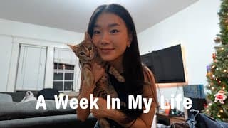 Week In My Life │ Reuniting With College Friends, Mini Gift Exchange, Going To See Christmas Lights