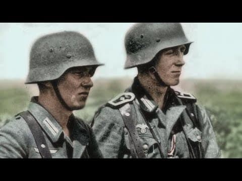 German Advances Through Soviet Union | Ww2 Color Footage