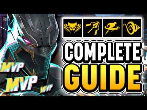 Black Panther Guide | The Best Comprehensive Guide To Black Panther In Marvel Rivals