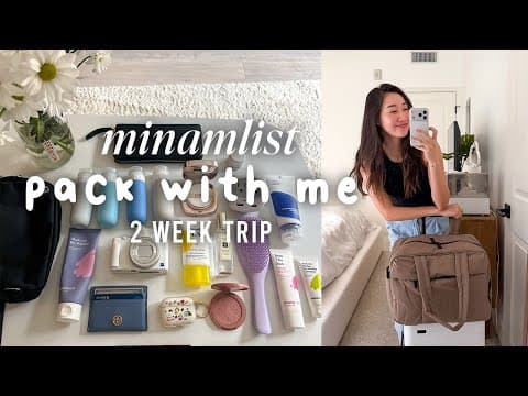 What I Actually Packed For 2 Weeks In Korea & Japan (carry-on Only)
