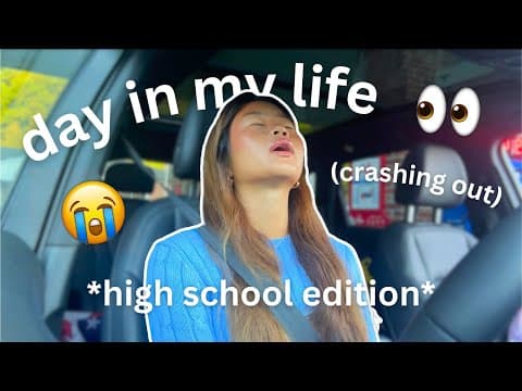 Come With Me To School *highschool Edition*