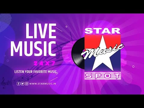 🔴 24x7 Live Tamil Songs + Chat 🎵 Star Music Spot