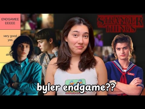 Ranking Stranger Things Ships (again)