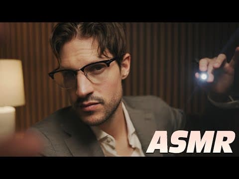 Professional Asmr Ear & Hearing Exam For The Fastest Sleep On Youtube (close Up)