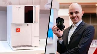 Experiencing The Smallest & Smartest Water Purification Technology From Angel At Aquatech!
