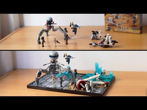 The New Lego Star Wars Battle Pack Remastered