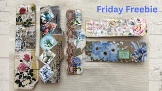 Using Washi Tape, Stamps And Scraps To Make Ephemera