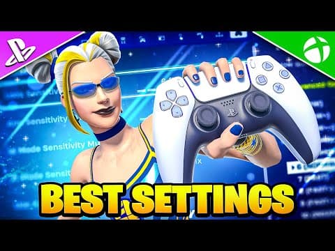 *updated* Best Controller Settings + Aimbot Sensitivity For Fortnite! (ps5/xbox/pc)