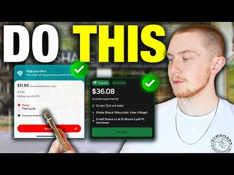 How To Get The Biggest Orders On Doordash And Uber Eats (2024)