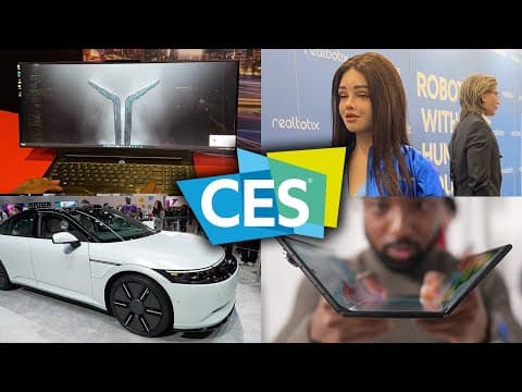 Coolest Tech You'll Actually Want At Ces 2026! | Robots, Trifold & More!