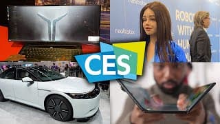 Coolest Tech You'll Actually Want At Ces 2026! | Robots, Trifold & More!